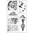 Silikonstempel  Stempel Blumen Collection 2