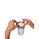 Kreativ-Beton Set Schale, 250 g Beton inkl. Zubehör, Eimer