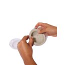 Kreativ-Beton Set Schale, 250 g Beton inkl. Zubehör, Eimer