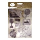 Clear Stamps - Vintage Zeitreise ca. 2-8cm