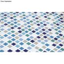 Mosaiksteine, 1x1cm, (ca.1300 Stück), Eimer 1kg, Blau-Töne