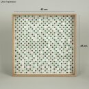 Mosaiksteine, 1x1cm, (ca.1300 Stück), Eimer 1kg, Grün-Töne