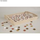 Mosaiksteine, 2x2cm, (ca.325 Stück), Eimer 1kg, Natur-Töne