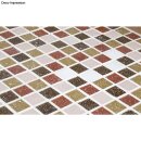 Mosaiksteine, 2x2cm, (ca.325 Stück), Eimer 1kg, Natur-Töne