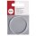 Nylon coated Schmuckdraht, matt, 0,4mm ø, kunststoffummantelt,  2m, silber