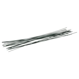 Steckdraht, grün lackiert, 1,50 mm ø, 30 cm, . 10 Stück, d.grün