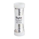 Schmuck-Häkeldraht, 0,30 mm ø, Spule 50 m, silber