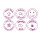 Keksstempel Set, 8-teilig, Box 1Set