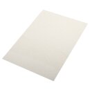 Moosgummi Platte Glitter, 30x45x0,2cm, weiß
