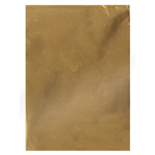 Schreibfolie für Verzierwachs, . 1 Stück (10x15 cm), gold