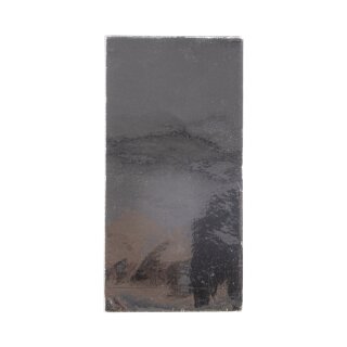 Wachsfolie, 20x10cm,  1 Stück, silber, hochglänzend