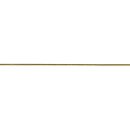 Wachs-Zierstreifen, 20x0,2cm,  15 Stück, gold