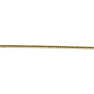 Wachs-Perlstreifen, 20x0,4cm,  6Stück, gold
