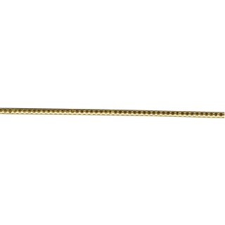 Wachs-Perlstreifen, 20x0,4cm,  6Stück, gold