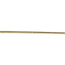 Wachs-Perlstreifen, 20x0,4cm,  6Stück, gold