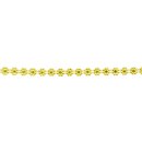 Wachsborte, 24x1 cm, . 1 Stück, gold