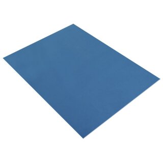 Moosgummi Platte, 20x30x0,2cm, d.blau