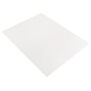 Moosgummi Platte, 30x40x0,3cm, weiß
