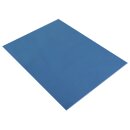 Moosgummi Platte, 30x40x0,3cm, d.blau