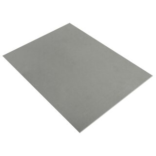 Moosgummi Platte, 30x40x0,3cm, grau