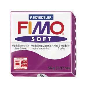 Fimo soft Modelliermasse, 57g, purpur, 8020-61