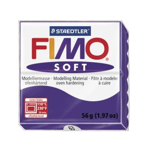 Fimo soft Modelliermasse, 57g, pflaume, 8020-63