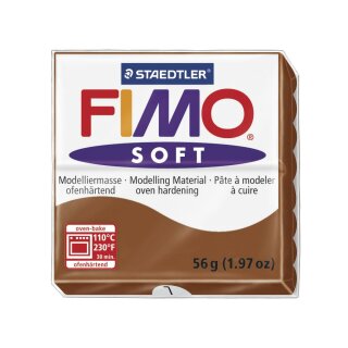 Fimo soft Modelliermasse, 57g, karamell, 8020-7