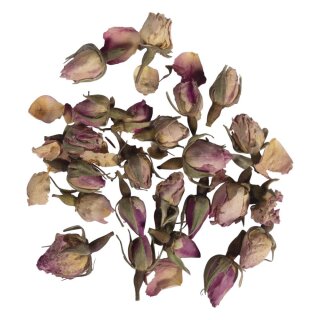 Blüten - Rosenknospen rosa ganz,  7g