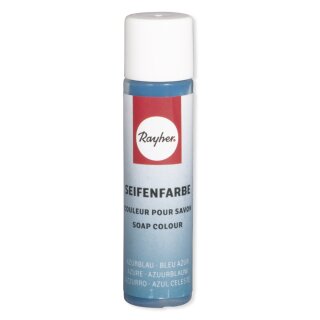 Seifenfarbe,   10ml, azurblau