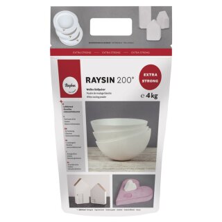 Gießpulver Raysin 200, Beutel 4kg, weiß