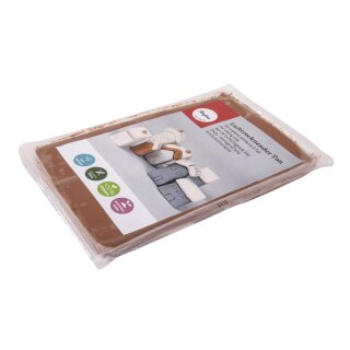 Lufttrocknender Ton 500g, dunkelbraun