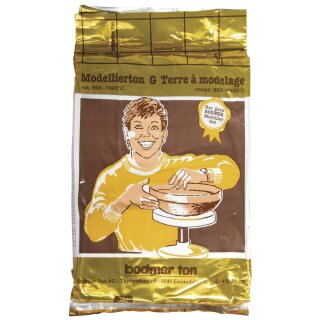 Bodmer Töpferton G fein 2,2 kg terrakotta