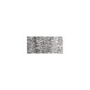 Glimmer-Chenilledraht, 50cm, Stärke 9mm,  10Stück, silber