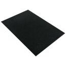 Textilfilz, 30x45x0,4cm, schwarz