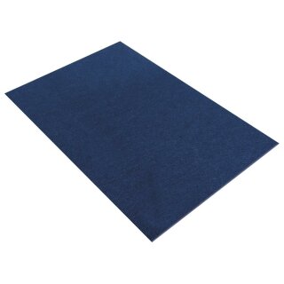 Textilfilz, 30x45x0,4cm, d.blau