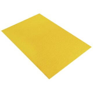Textilfilz, 30x45x0,2cm, gelb