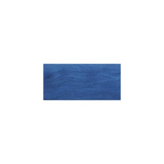 Reine Schurwolle, Kammzug, Beutel 50g, h.blau