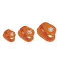 Motivstanzer Set: Blumen, 1,6cm+2,54cm+3,81cm, SB-Blister 3Stück