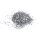 Folien Konfetti, 1x3mm,  15g, silber