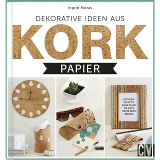 Buch: Dekorative Ideen aus Kork, Hardcover, nur in deutscher Sprache