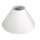 Lampenschirm, konisch, rund, 12-35cm ø, 22cm, für E27,max.60 Watt,für Stehlampen, weiß