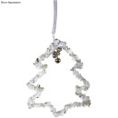 Draht Baum, 6x7,5cm 3 Stück