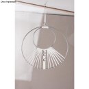 Metallringe beschichtet 10 cm ø silber