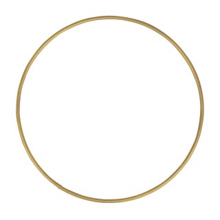 Metallringe beschichtet 15 cm ø gold