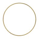 Metallringe beschichtet 15 cm ø gold