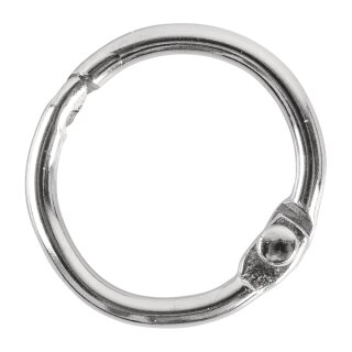 Metallringe zum Öffnen, 17 mm ø innen,  12 Stück
