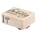 Stempel Find the beauty..., 4x5cm