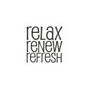 Stempel relax - renew - refresh, 4x4cm