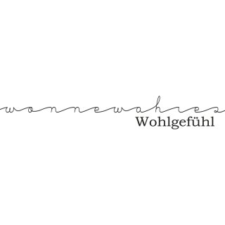 Stempel ... Wohlgefühl, 2x10cm