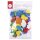 Moosgummi Blumen,Herzen, 2 Sorten, 2,5-3cm,  140 Stück, gemischt